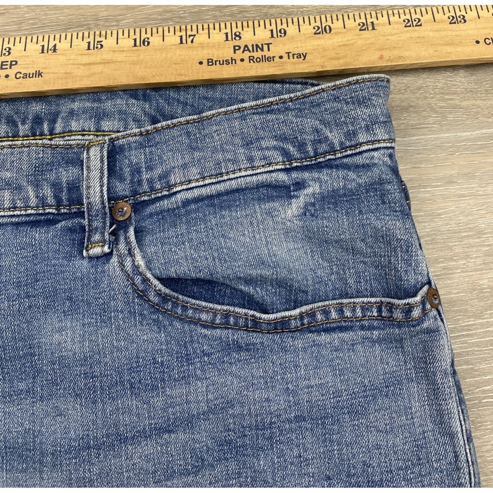 Polo Ralph Lauren Jeans Hampton Relaxed Straight Blue Denim Mens 42x30 (42x28) - Picture 7 of 12